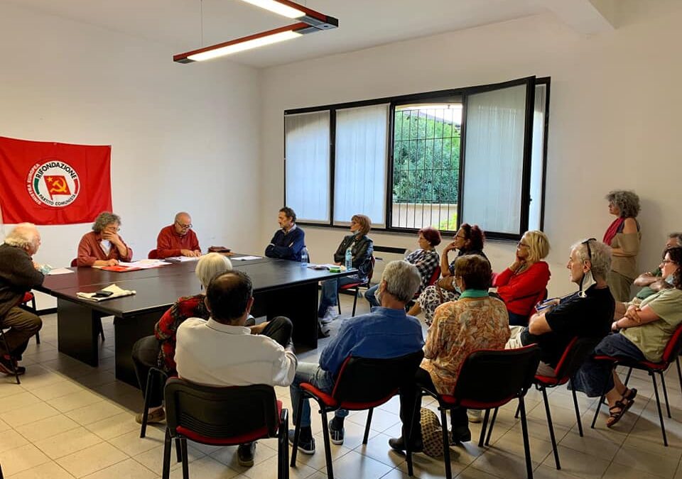 Congresso del circolo di Rifondazione Comunista di Torrevecchia Pia (Pv)
