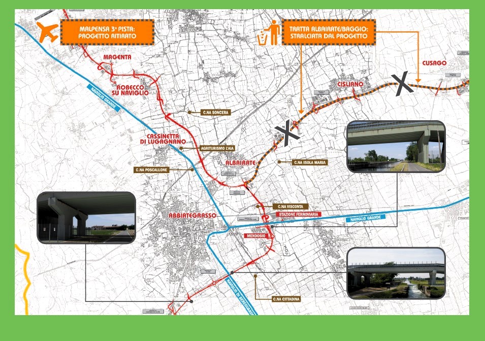 Albairate: manifestazione popolare no tangenziale, sabato 12 ottobre 2024