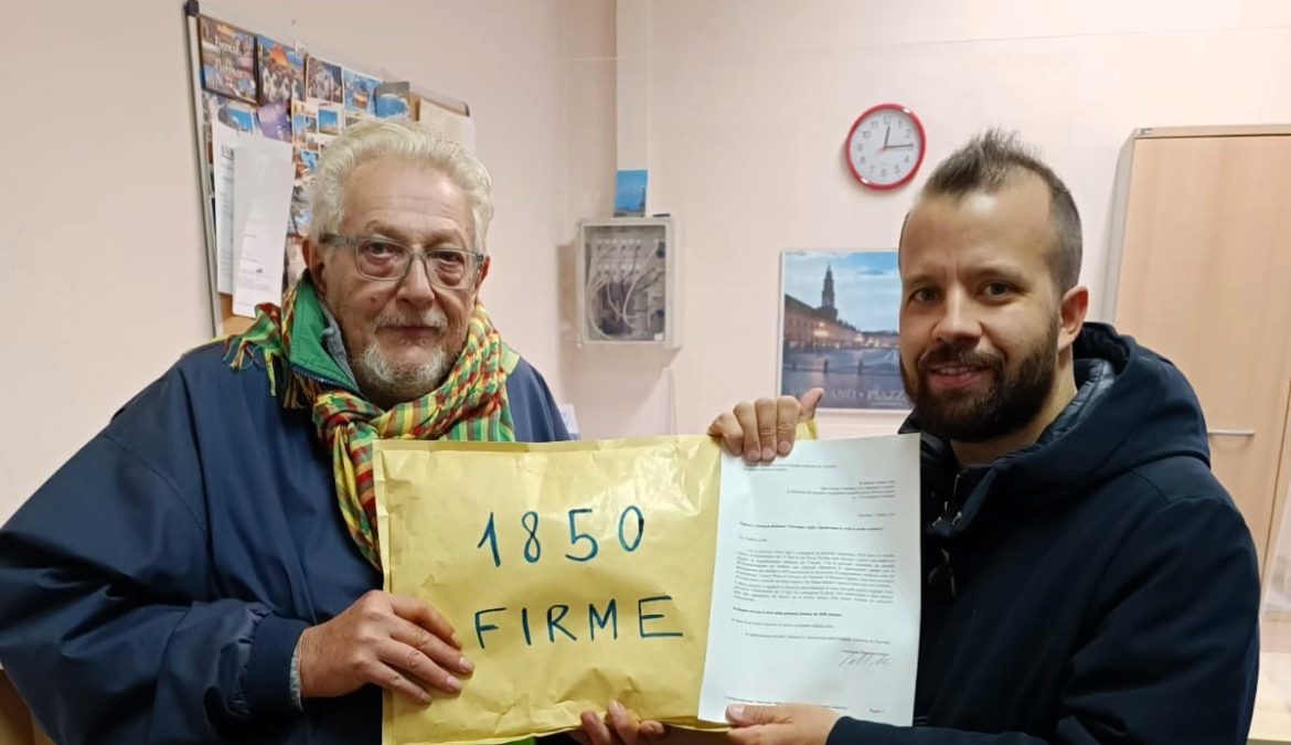 Il sindaco ha voglia di ascoltare 1.850 dei suoi concittadini?