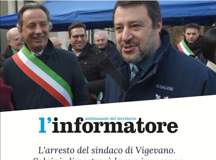 RIFONDAZIONE: ARRESTATO IL SINDACO DI VIGEVANO (PV) RIFONDAZIONE: ARRESTATO IL SINDACO DI VIGEVANO (PV)