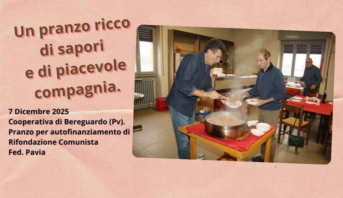 Un pranzo ricco di sapori e di piacevole compagnia