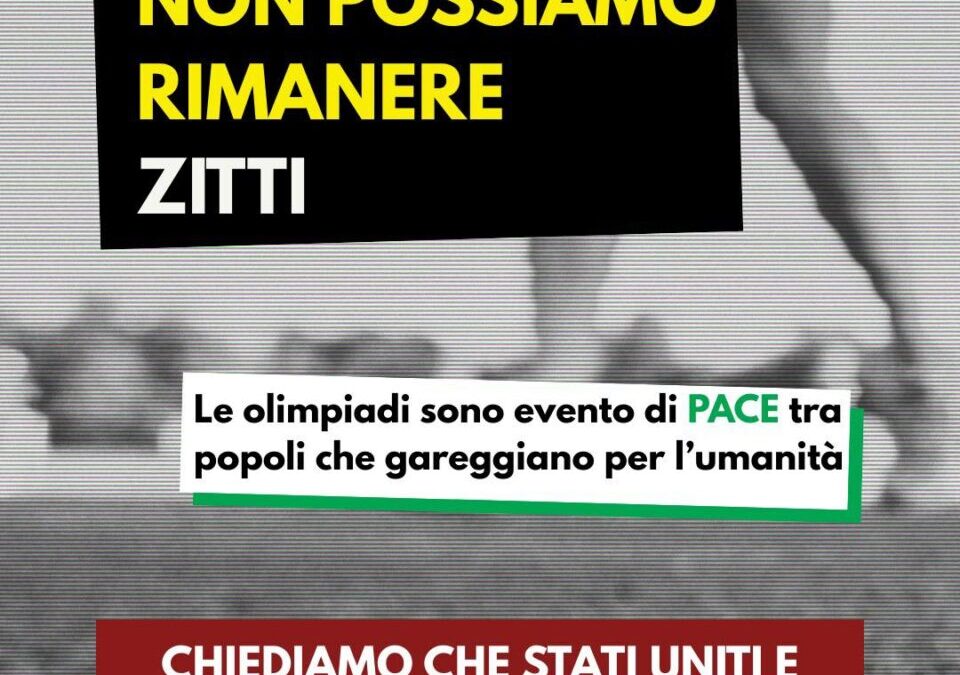 Non possiamo rimanere zitti davanti a coloro che minano la pace nel mondo e portano avanti #genocidi