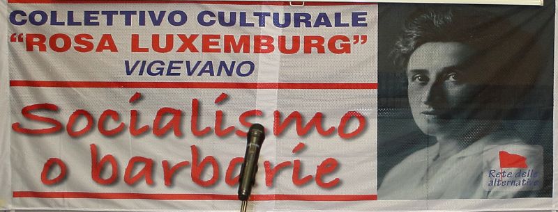 Nuovo ciclo di incontri, anno 2026, del Collettivo Culturale “Rosa Luxemburg” di Vigevano