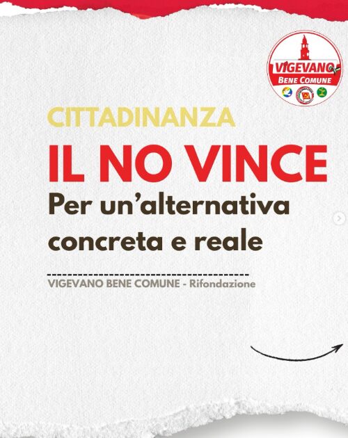 Il no vince. Per un’alternativa concreta e reale