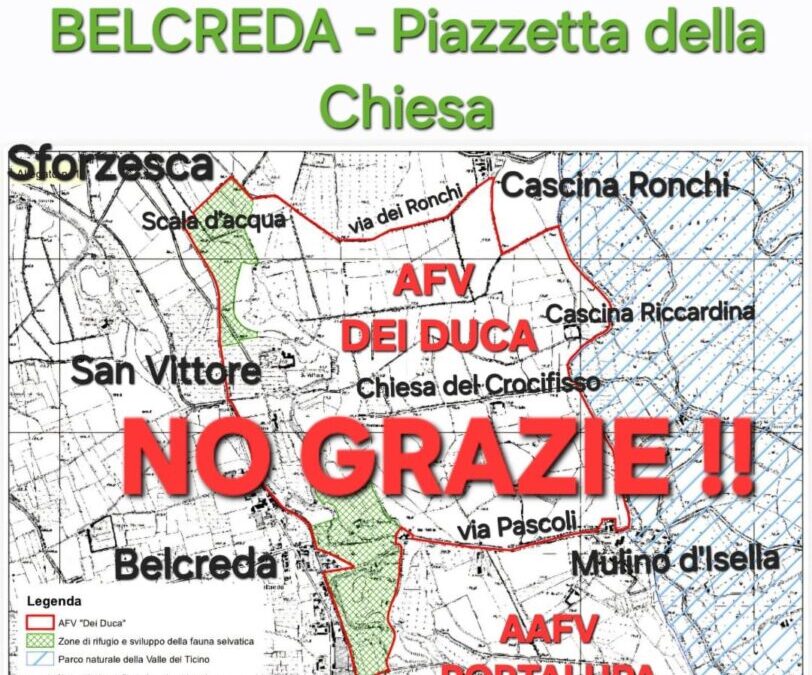 La mobilitazione. Nuova riserva di caccia tra Vigevano e Gambolò: sabato la protesta con passeggiata e biciclettata